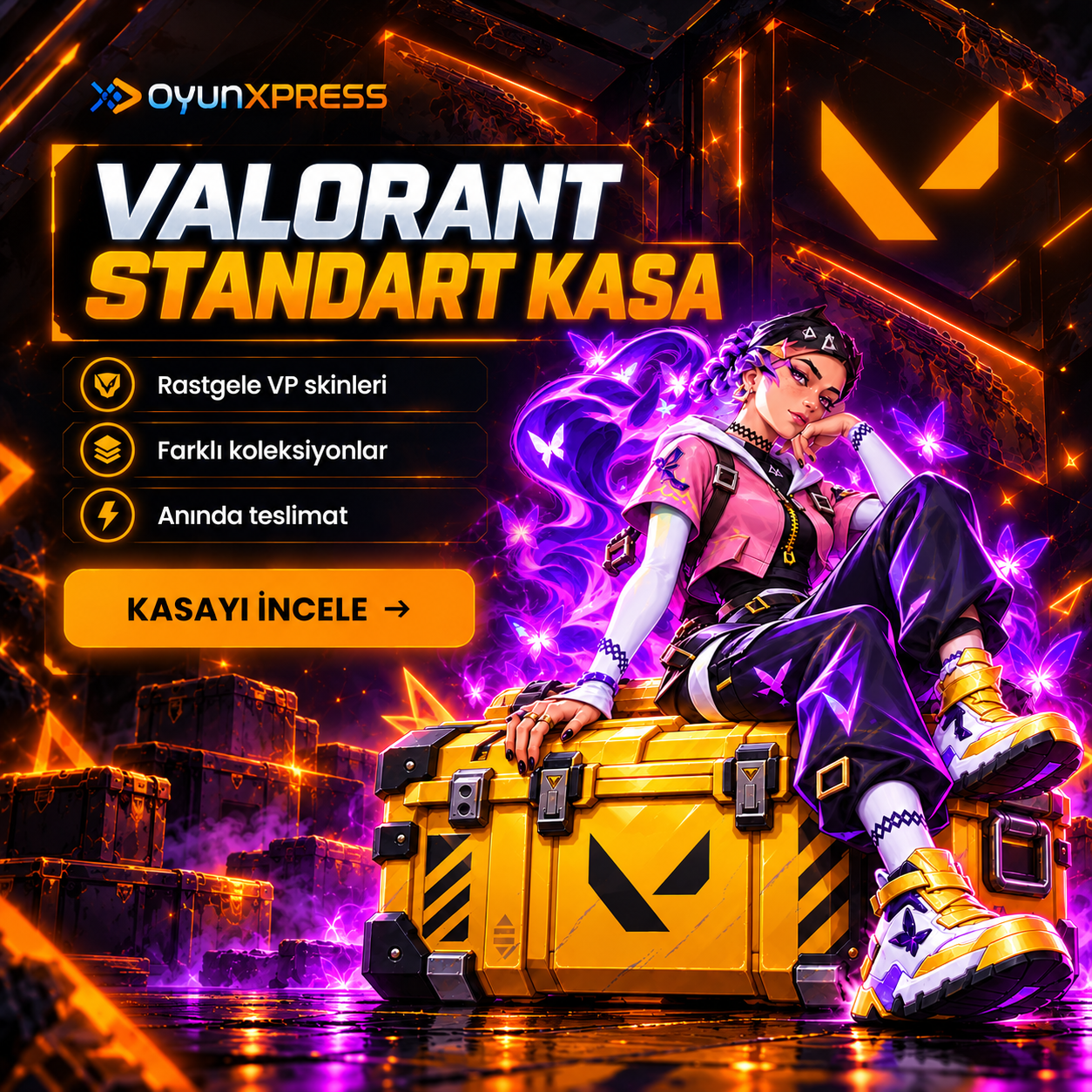 Valorant Standard kasa kasa kapağı
