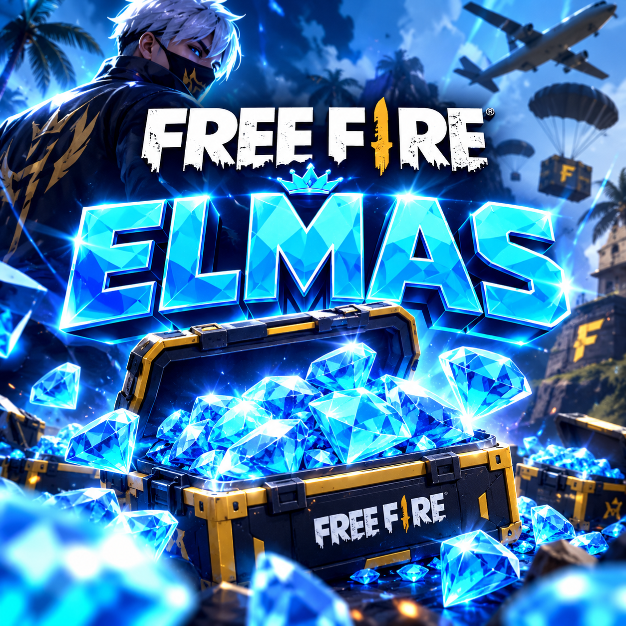 Free Fire Elmas görseli