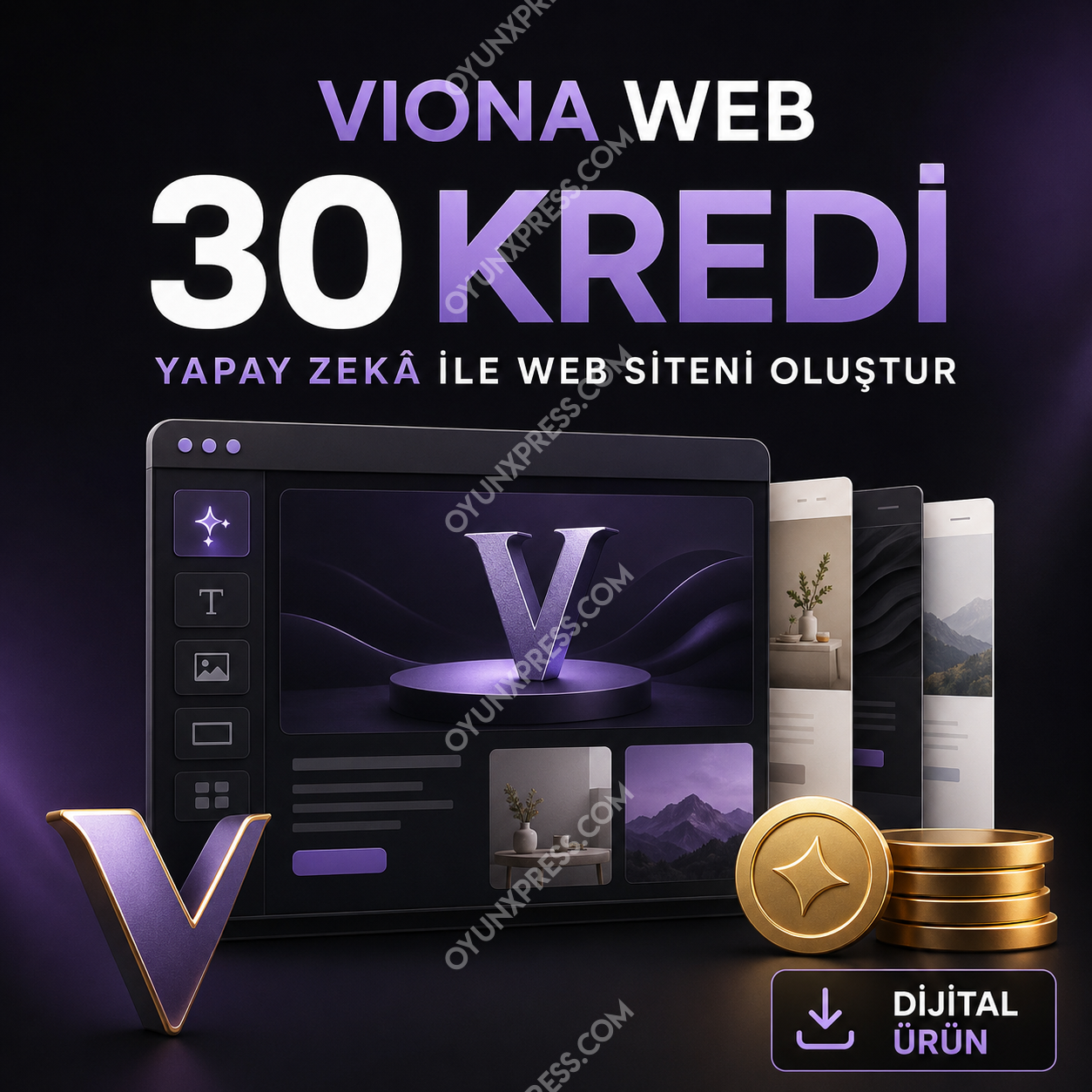 Viona Web Site Oluşturucu 30 Kredi